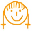 Smilie orange
